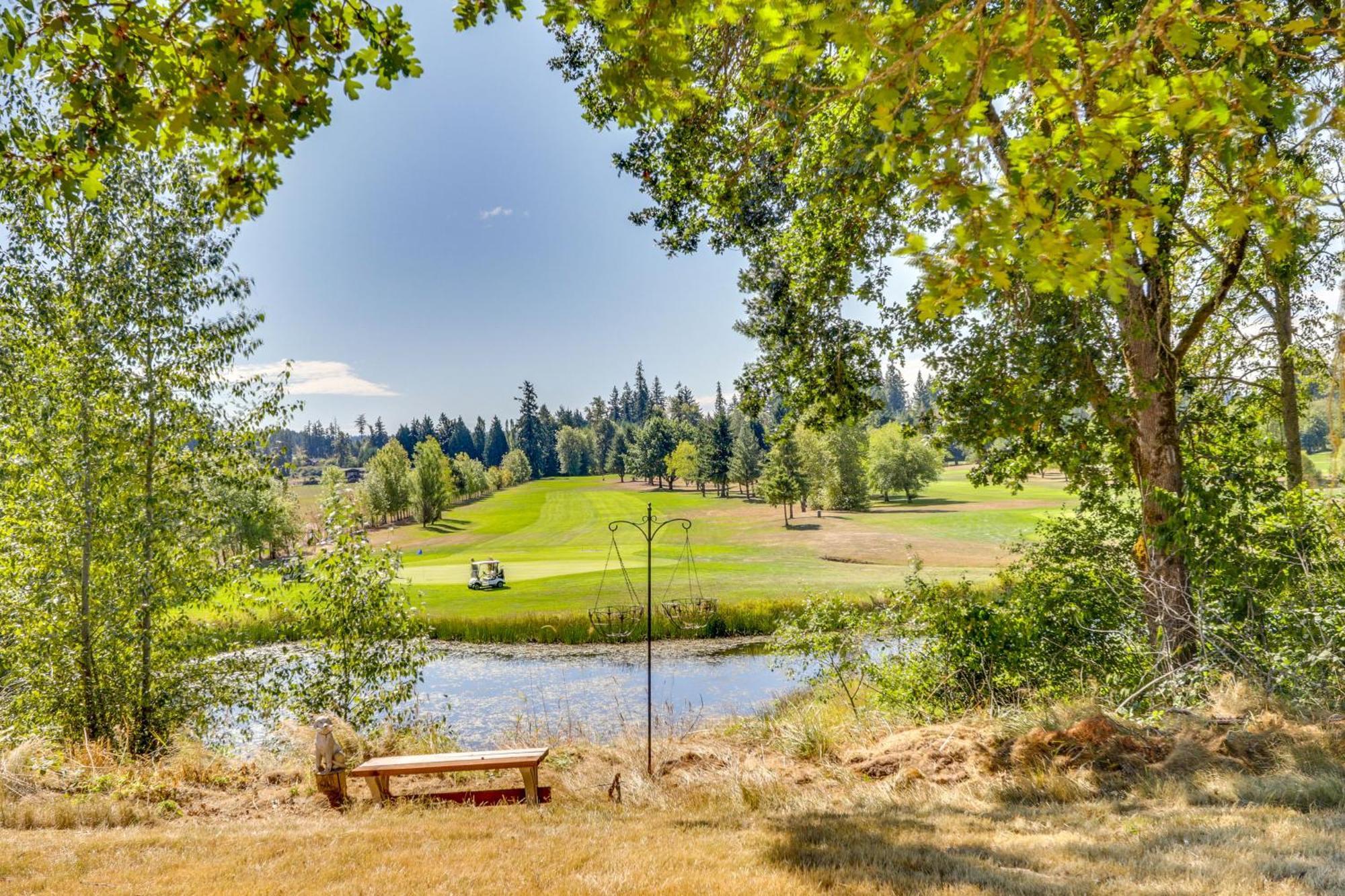 Chehalis Getaway With Golf Course View And Fire Pit! Villa Exterior photo