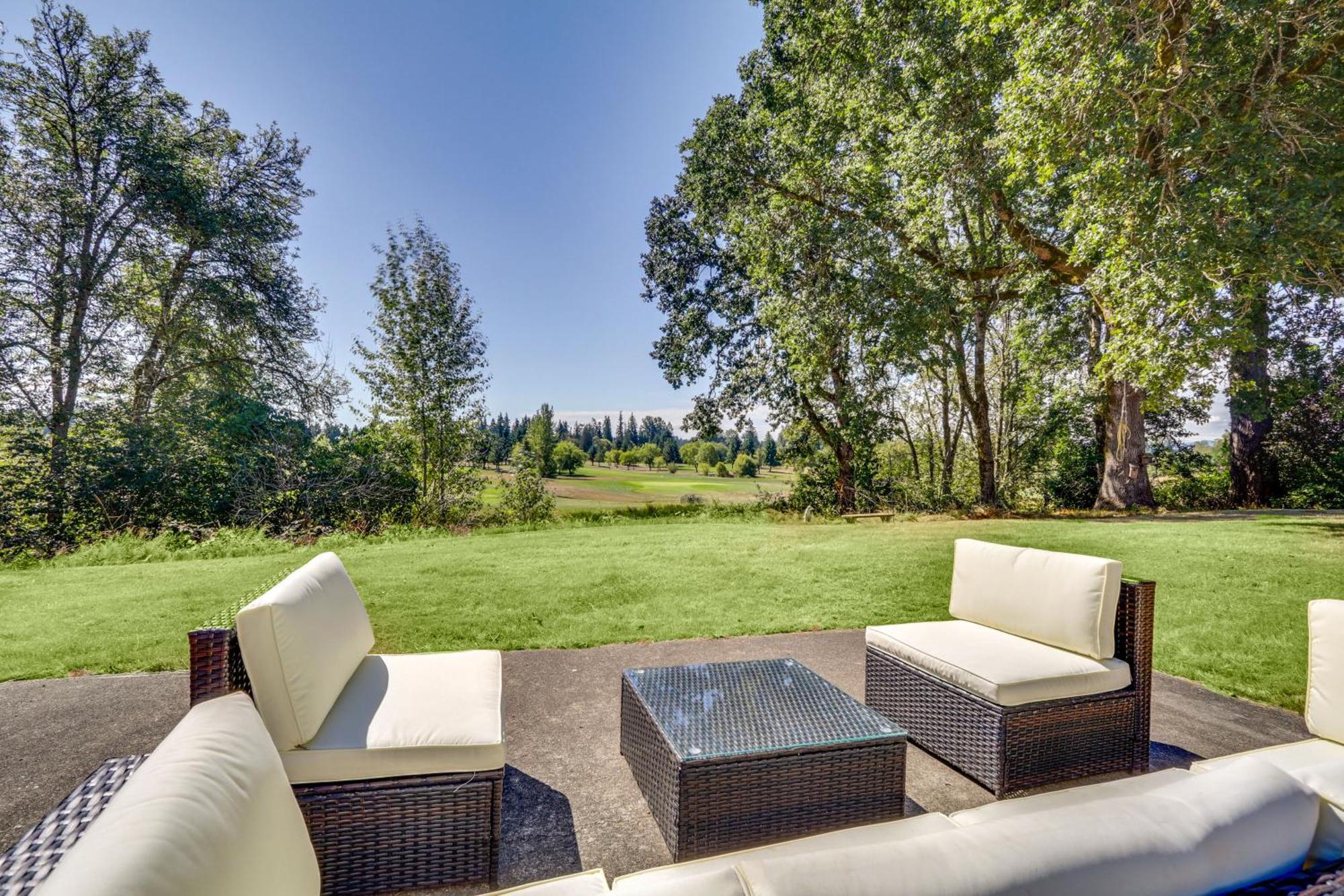 Chehalis Getaway With Golf Course View And Fire Pit! Villa Exterior photo